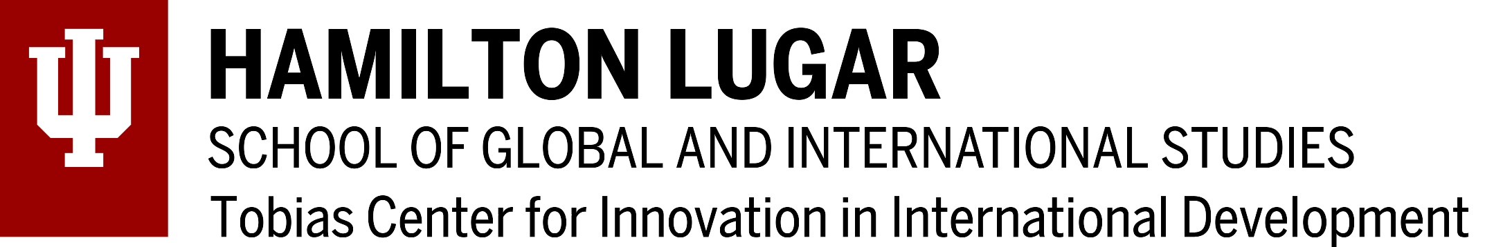 Indiana University Hamilton Lugar School logo